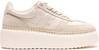 Hogan H710 H-Stripes - female - Hogan - Sneakers - Beige - 3 1/2 UK - Shoes