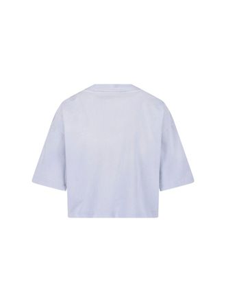 Marni Womens T-Shirts And Polos Light Blue Cotton