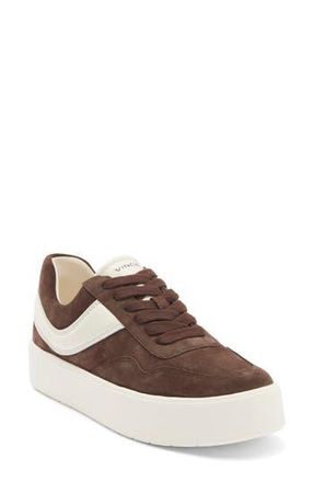 Vince Benfield Sneaker in Cacao Brown/Milk at Nordstrom Rack, Size 9.5