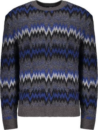 Herno Maglione a righe - Grigio