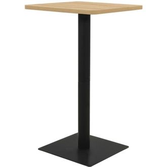 vidaXL vidaXL Tavolo da Bistrot Colore Rovere 70x70x107 cm