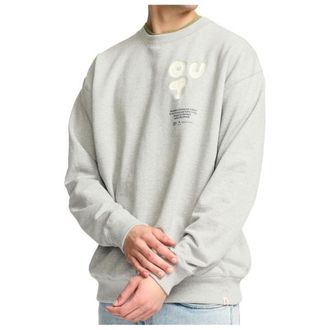 Revolution Printed Crewneck Out Pullover f&uuml;r Herren | grau
