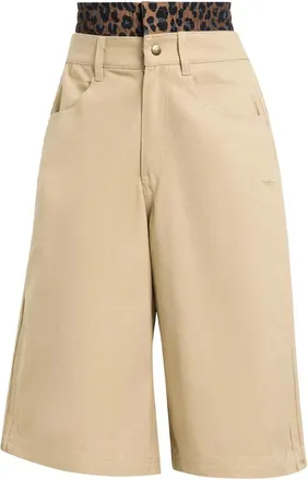 adidas Firebird shorts - women - Fabric - 12 - Neutrals