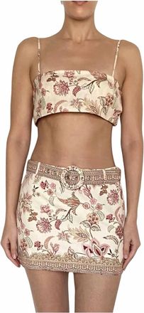 Hemant & Nandita Dani Bustier Top In Multi