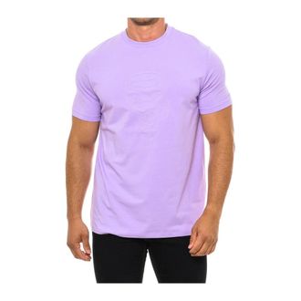 Karl Lagerfeld T-Shirts, male, Purple, 2XL, Short Sleeve T-shirt Classic Style