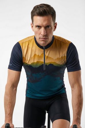 F.lli Campagnolo Radtrikot CMP, Herren, Gr. 46, b. blau, petr, Obermaterial: 100% Polyester. Futter: 98% Polyester, 2% Elasthan, Trikots Radtrikot, f&uuml;r Radsport, sport