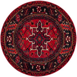 Safavieh Alfombra rojo/multicolore 91 x 91 cm