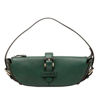 Loewe Pre-owned Shoulder Bags, female, Green, Size: ONE SIZE Pre-owned Shoulder Bag