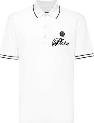 Philipp Plein Piquet Polo Shirt Signature