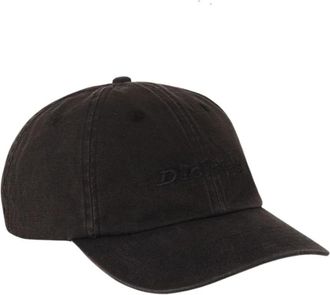 Dickies Middlefield Wash Dad Cap - Heren - Petten - Zwart - ONE Size - Katoen - Accessoires