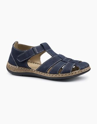 Hotter Womens Sharini Womens Extra Wide Sandals - Navy - Size: 5
