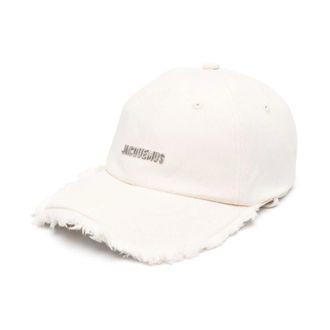 Jacquemus Heren, Accessoires, Wit, Maat: 60 CM Katoen