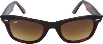 Ray-Ban Original Wayfarer Bio Acetate Brown Gradient Square Unisex Sunglasses RB2140 136285 50