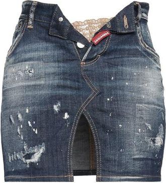 Dsquared2 BOTTOMWEAR - Denim skirts on YOOX.COM