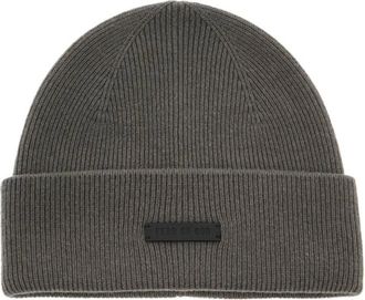 Fear of God Cashmere Beanie Mutsen - unisex - Hoeden - Grijs - ONE Size - Accessoires