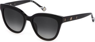 Yalea SYA103 TU 0700 Womens Sunglasses Black Size 54