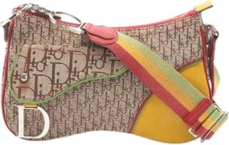 Dior Pre-owned Rasta Trotter Saddle Pocket Shoulder Bag - - Pre-owned - Donna - Multicolore - ONE SIZE