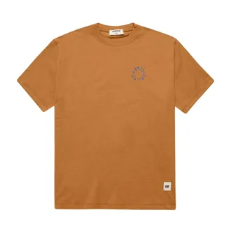 CAT Cat, Heren, Tops, Oranje, Maat: L Katoen