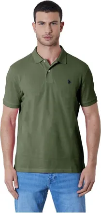 U.S.Polo Association U.S. Polo Assn. - Polos de manga corta en caqui - Tops - Hombre - Verde - 4XL