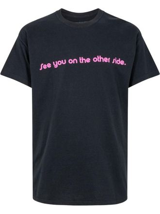 Travis Scott graphic-print T-shirt - Black