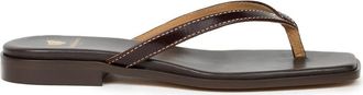 Bobbies Sol Flat Sandals in Irish Coffee at Nordstrom, Size 9.5