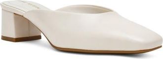 Anne Klein Maeus Mule in Bone Crinkle at Nordstrom, Size 7.5