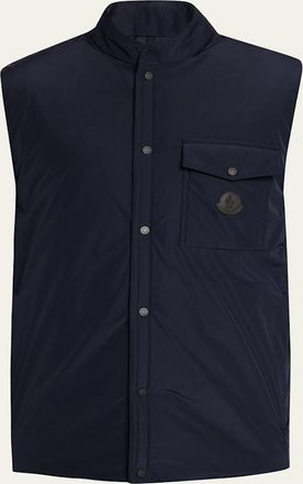 Moncler Mens Sahel AquaFlect Down Vest