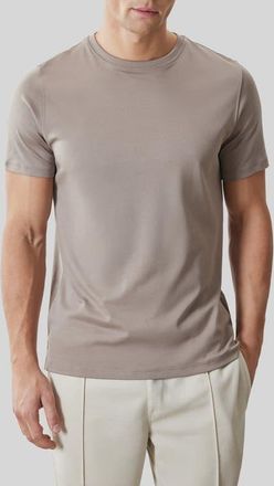 Robert Barakett Georgia Pima Cotton T-Shirt in Ash Brown at Nordstrom, Size Xxx-Large