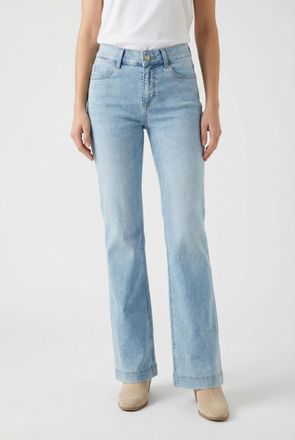 MAC Broeken Weite Jeans MAC DREAM WIDE, Damen, Gr. 38, L&auml;nge 30, light azure blau, Denim/Jeans, Obermaterial: 75% Baumwolle, 12% Modal, 9% Polyester, 4% Elasthan,