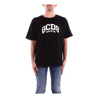 GCDS Gcds, Heren, Tops, Zwart, Maat: L Katoen