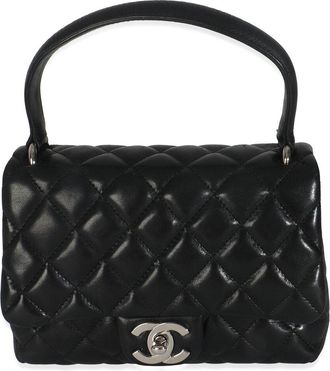 Chanel Black Quilted Lambskin Small Kelly Flap Bag (Authentic Pre-Loved)