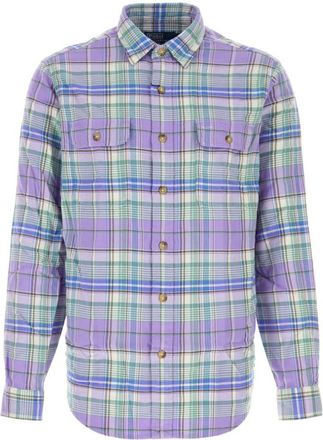 Polo Ralph Lauren Purple Full Sleeves Shirt