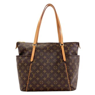Louis Vuitton Brown Monogram Monogram Canvas Tote Bag (Pre-Owned)