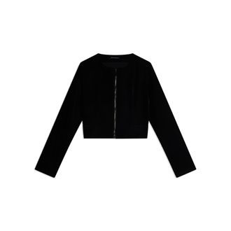 Freddy Giacca corta cropped da donna in tessuto tecnico