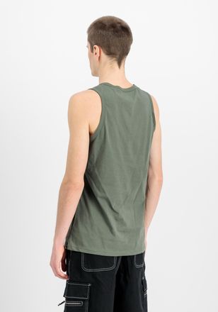 Alpha Industries Muscleshirt ALPHA INDUSTRIES Basic Tank SL, Herren, Gr. XXL, gr&uuml;n (schwarz olive), Obermaterial: 100% Baumwolle, Shirts Muscleshirt