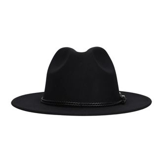 Guess Fedora Hoed - Dames - Hoeden - Zwart - M - Accessoires