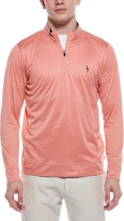Tailorbyrd Tailorbyrd Melange Mesh Performance Quarter Zip Pullover