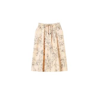 Twinset Falda Larga - Skirts - Mujer - Beige - S