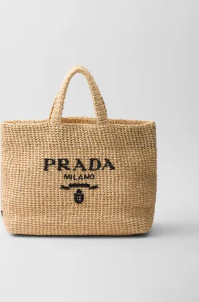 Prada Crochet tote bag