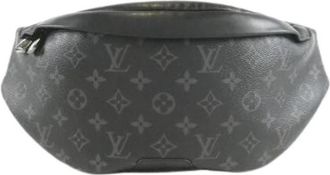 Louis Vuitton Pre-owned Monogram Eclipse Bum Bag - Dames - Vintage Heuptassen - Zwart - ONE Size - Vintage