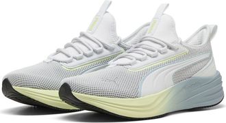 Puma Darter Pro Premium Sneaker in Puma White/Cool Gray/Apple at Nordstrom Rack, Size 9.5