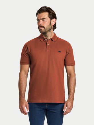 Raging Bull 100% Cotton Polo Shirt in Burnt Orange at Nordstrom, Size Xxx-Large