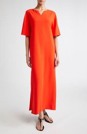 FFORME Naio Silk Cady Column Dress in Vermillion at Nordstrom Rack, Size 6 Us / 42 It