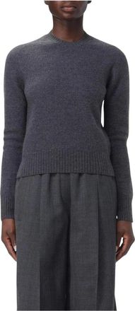 Jil Sander Dames, Truien, Grijs, Maat: M Kasjmier