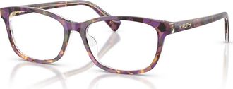 Ralph Lauren 53mm Rectangle optical glasses in Tortoise at Nordstrom