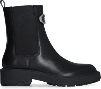 Liu Jo London 02 - Dames - Chelseaboots - Zwart - 40 EU - Leer - Schoenen