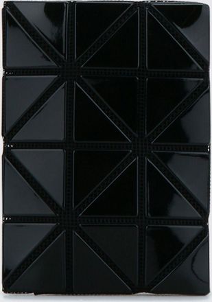Bao Bao Issey Miyake PVC Mini Bag with Geometric Design and Flap Closure