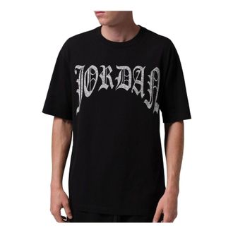 Nike Jordan Brooklyn T-Shirt Black White IO0019-010