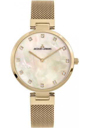 Jacques Lemans Womens 1-2001D Ladies Milano Watch - Gold - One Size