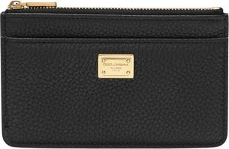 Dolce & Gabbana Portemonnee voor creditcards - Dames - Portefeuilles - Zwart - ONE Size - Accessoires
